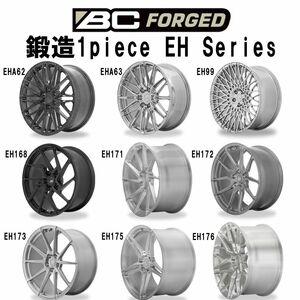 BC Forged 鍛造 ホイール 21inch 21インチ ETシリーズ オーダーメイド 8.5J～13.0J BCフォージド 35色より選択可 1本