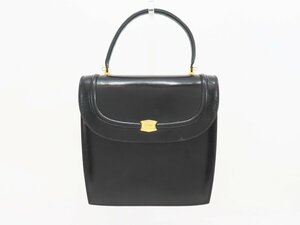 ◇【BALLY バリー】ヴィンテージ レザー ハンドバッグ ブラック