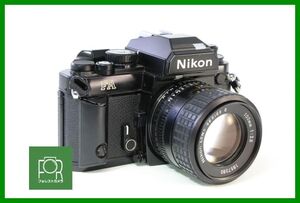 【同梱歓迎】実用■Nikon FA / Nikon Lens Series E 100mm F2.8 / MF-16/パームグリップ■シャッター全速・露出計完動■NN835