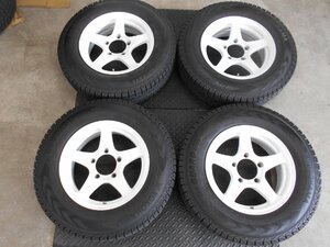 【ジムニースタッドレスセット】!!185/85R16YH G075ホイールセット!!激安大特価です!!