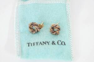 TIFFANY&Co. ティファニー 750 ピアス 総重量:約4.5g アクセサリー 4801222341