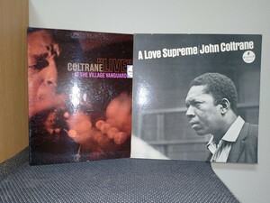 JOHN COLTRANE/US盤 オリジナル // A LOVE SUPREME AS77 Van Gelder刻印 // Live At The Village Vanguard AS10 RVG刻印