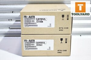 【未使用】MITSUBISHI 三菱 インバータオプション FR-A8TR ねじ端子台 2個セット