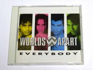 国内盤 WORLDS APART / EVERYBODY ワールズアパート CD 傷みあり