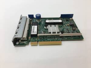 A21049)HP Ethernet 1Gb 4-port 331FLR HSTNS-BN71 アダプタ 中古動作品 ＊HP ProLiant DL360p Gen8 など取外 