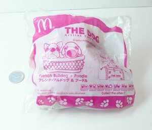 （0Mお）マクドナルド ハッピーセット THE DOG Artist Collection「フレンチ・ブルドッグ＆プードル」