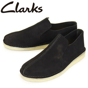 Clarks (クラークス) 26175683 Desert Mosier デザートモジアー メンズシューズ Black Suede CL112 UK9-約27cm