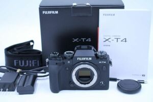 シャッター回数1881回！■ほぼ新品■ FUJIFILM X-T4ボディ ブラック