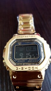 1円 新品 未使用品 gmw-b5000 g-shockジーショック フルメタルゴールドカシオ！最安送料220円　セイコー