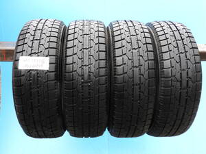 【SHT1931-S】2022-23年製 トーヨー GARIT GIZ スタッドレス 中古タイヤ【185/60R15】4本