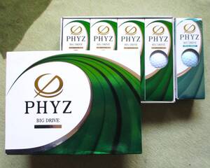 新品・未使用！ブリヂストン【　PHYZ　】×１ダース＋３個　（合計１５個）