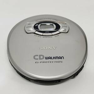 ●ソニー D-E660 CDウォークマン SONY シルバー ポータブル プレーヤー 音楽 再生 WALKMAN 持ち運び オーディオ S3284