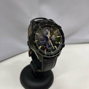 T5193【中古品】/カシオ エディフィス EQS-900DW ソーラー 腕時計 ブラック 