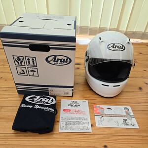 アライ(ARAI) ジュニアカート競技用ヘルメット フルフェイス(57-58cm) CK-6K-M 中古