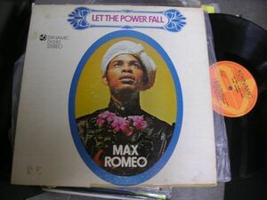 ●Reggae LP●MAX ROMEO/LET THE POWER FALL