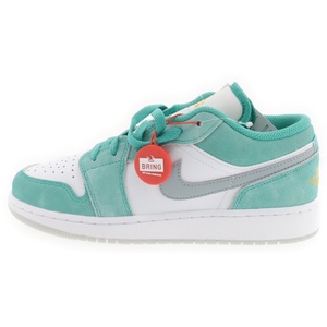 ナイキ AIR JORDAN 1 LOW SE NEW EMERALD エアジョーダン1 ロー SE ニューエメラルド ローカットスニーカー グリーン DO8244-301 6Y/24cm