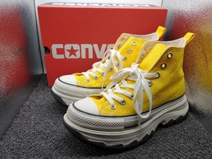 箱付き★ converse コンバース 1SD476 スニーカー 厚底スニーカー サイズ 25cm イエロー