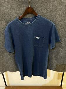 6 BLUE BLUE インディゴ　Tシャツ M 美品　ハリウッドランチマーケット