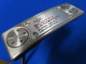 【中古】左用・レフティ Titleist 2023 SCOTTY CAMERON（スコッティキャメロン）スーパーセレクトパター ＃Newport 2.5+【34インチ】