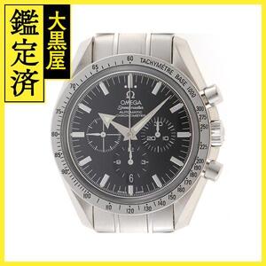 OMEGA　オメガ　スピードマスターブロードアロー　腕時計　3551.50　ステンレススチール　自動巻き　ブラック文字盤　メンズ【205】