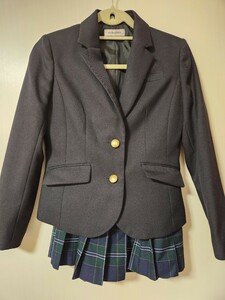 ②　女子制服 上下セット ブレザー制服 スカート　160　中学　高校　DECORAPINKYS