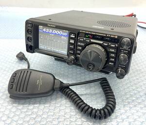 【美品】YAESU FT-991AM　HF / VHF / UHF オールモード ヤエス 無線機 マイク 50W HF~430MHz