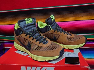 NIKE LUNAR LDV SNEAKBOOT ナイキ ルナ LDV スニーカーブーツ 美中古 US10.5 28.5cm エールブラウン ボルト ルナロンソール599471-200