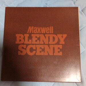 非売品：MAXWELL BLENDY SCENE ミニ・ソノシート3枚組♪タニヤ・タッカー 8盤 レコード 