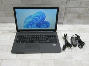 ▲Ω 新DCN 1545ｍ 保証有 HP【 250 G7 Notebook PC 】【 Win11 Home / i3-1005G1 / 8.00GB / HDD:1TB 】インカメラ動作OK