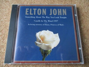 Elton John/Something About The Way You Look Tonight エルトン・ジョン 97年 傑作名盤♪！ 廃盤♪！故ダイアナ元英国皇太子妃追悼♪！