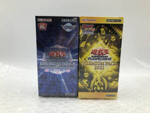 【トレカ 未開封品】：遊戯王OCG デュエルモンスターズ プレミアムパック2021 ジャンプフェスタ2021 LINK VRAINS PACK3　２個セット (2024)