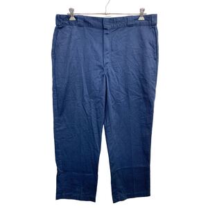 Dickies ワークパンツ W40 ディッキーズ ビッグサイズ ネイビー 古着卸 アメリカ仕入 2408-242