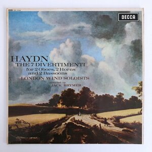 LP/ ブライマー / ハイドン：オーボエ、ホルン、バスーンのためのディヴェルティメント集 / UK盤 オリジナル ED2 DECCA SXL6338 40103
