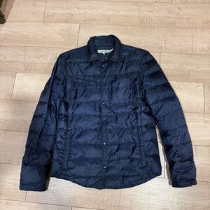 美品 nonnative ノンネイティブ ダウンシャツ 紺 0