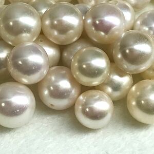 (アコヤ本真珠おまとめ500ct)j 約100g 約8.0-10.0mmパール 裸石 宝石 ジュエリー jewelry pearl i