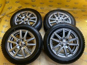 K-1074☆2021年製 165/65R14 BRIDGESTONE BLIZZAK VRX2☆SEIN 14x5J+34 4/100☆スタッドレス デリカD:2 プレオ アトレー ソリオ ルーミー等