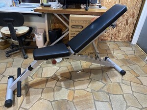 札幌近郊南幌町発 STEELFLEX フラットベンチ&インクライン＆デクライン 定価33000円