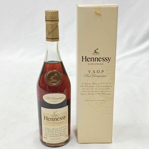 未開栓　Hennessy ヘネシー スリムボトル VSOP ブランデー コニャック 700ml 箱付き　02-0520