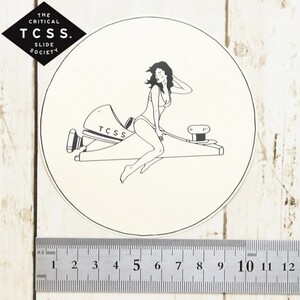 【送料無料】TCSS ティーシーエスエス STICKER ステッカー The Critical Slide Society 14