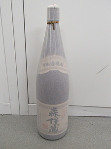 ＃64637【未開栓】プレミア焼酎 森伊蔵 1800ml 25％ 本格焼酎 芋焼酎 薩摩 鹿児島