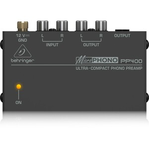 BEHRINGER PP400 MICROPHONO フォノプリアンプ