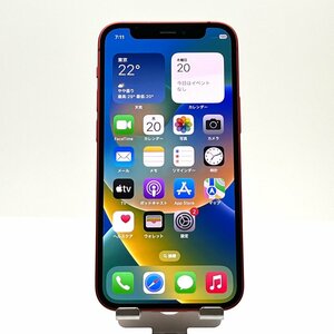 美品 iPhone12 mini 64GB (PRODUCT) RED ソフトバンク SIMフリー バッテリー76％ 【MGAE3J/A】 スマホ本体 送料無料 T5