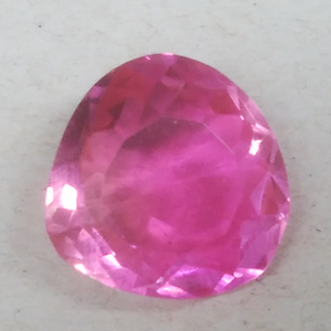 [8.78 ct] バイカラー 合成トルマリン トリリオンカット ルース 宝石 ジュエリー