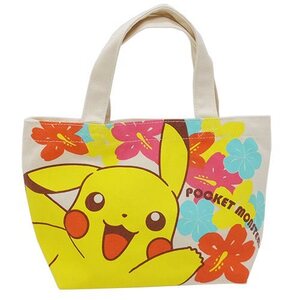 ◆ポケットモンスター マチ付きコットンバッグ /ピカチュウアローラ