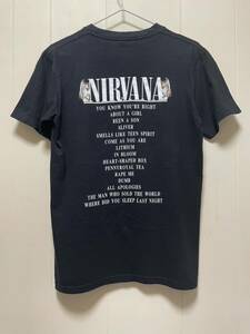 NIRVANAニルバーナ2002コピーライトTシャツ紺