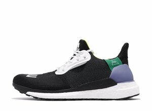 adidas Pharrell Solar HU Glide "Black/Green" 25.5cm BB8041