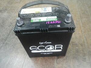 【KAP】152634 バッテリー GSYUASA ECO.R,2022年12月製造,40B19L,12.80V,302CCA，パルス充電済