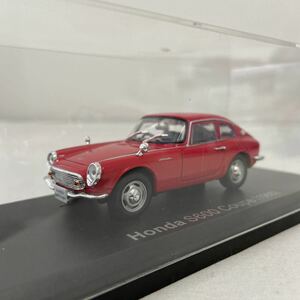 アシェット 国産名車コレクション 1/43 #29 HONDA S600 coupe 1965年 ホンダ クーペ ミニカー モデルカー