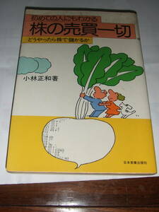 経年品！当時物！日本実業出版社「株の売買一切」中古品