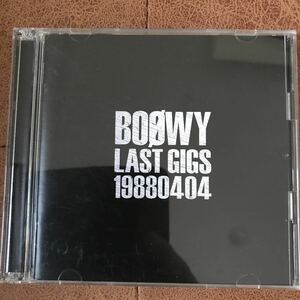 送料無料 BOOWY LAST GIGS 19880404 CD 2枚組